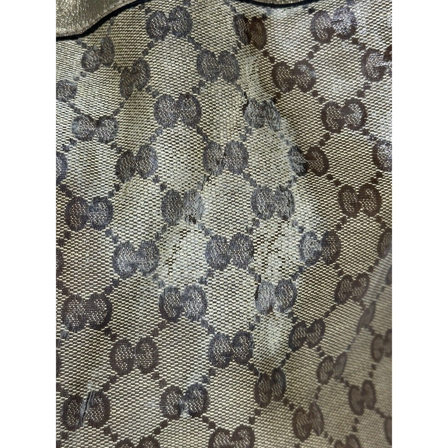 Gucci Babouska Hysteria ~ GG Monogram Crystal Coated Large Tote Bag ****READ***