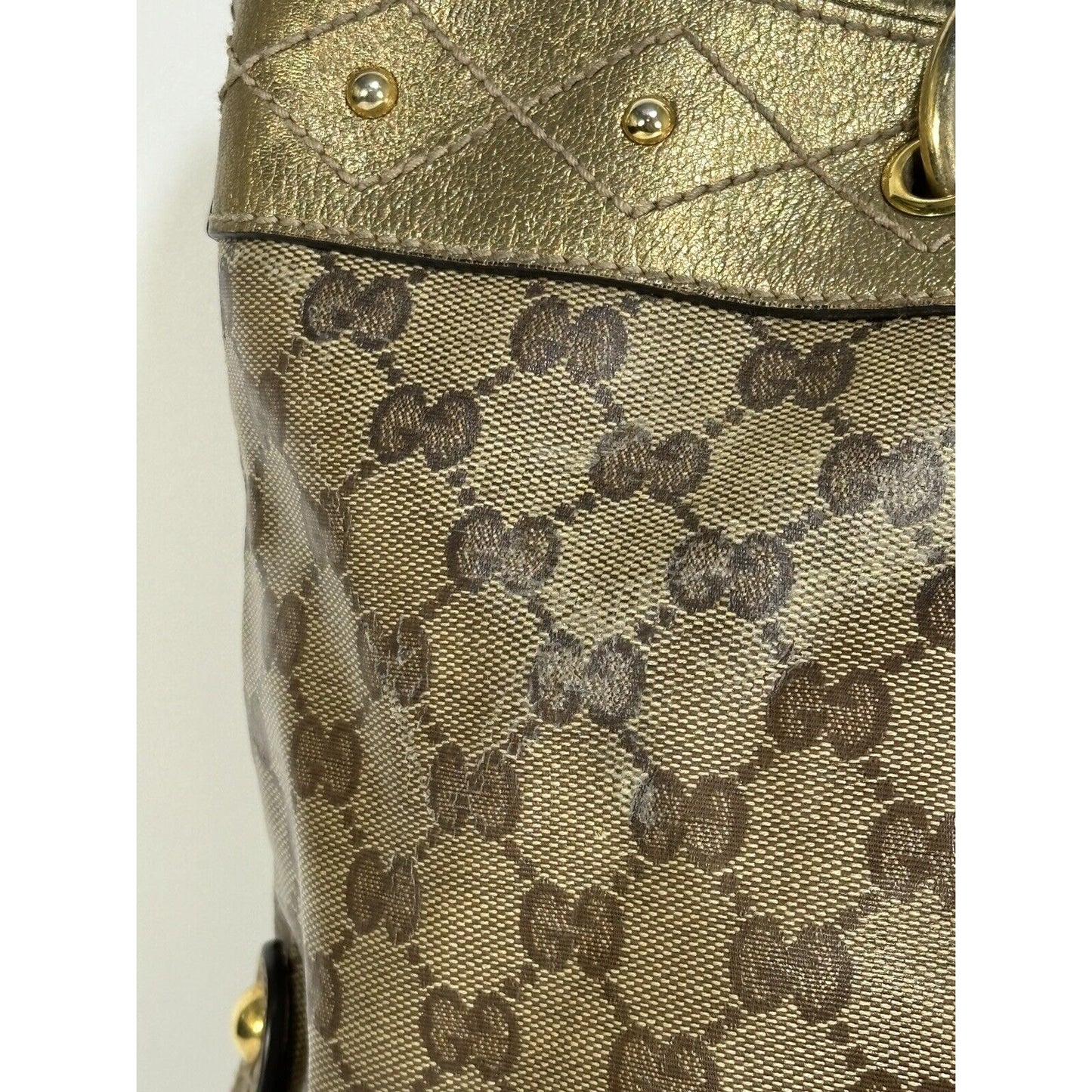 Gucci Babouska Hysteria ~ GG Monogram Crystal Coated Large Tote Bag ****READ***