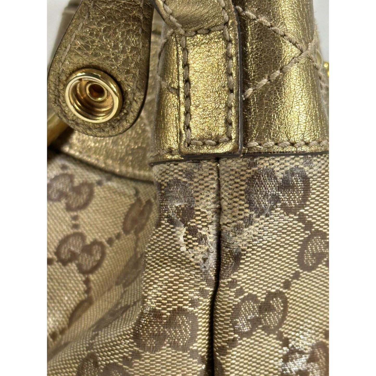 Gucci Babouska Hysteria ~ GG Monogram Crystal Coated Large Tote Bag ****READ***