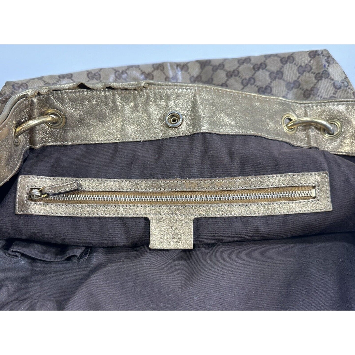 Gucci Babouska Hysteria ~ GG Monogram Crystal Coated Large Tote Bag ****READ***