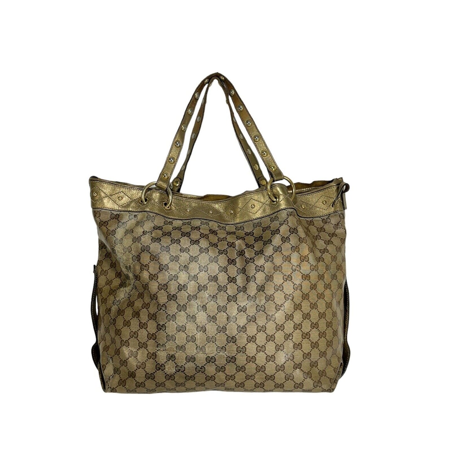 Gucci Babouska Hysteria ~ GG Monogram Crystal Coated Large Tote Bag ****READ***