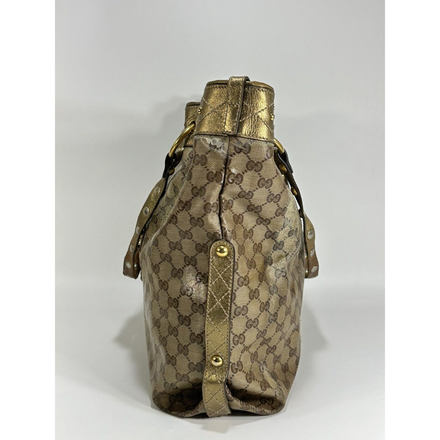 Gucci Babouska Hysteria ~ GG Monogram Crystal Coated Large Tote Bag ****READ***