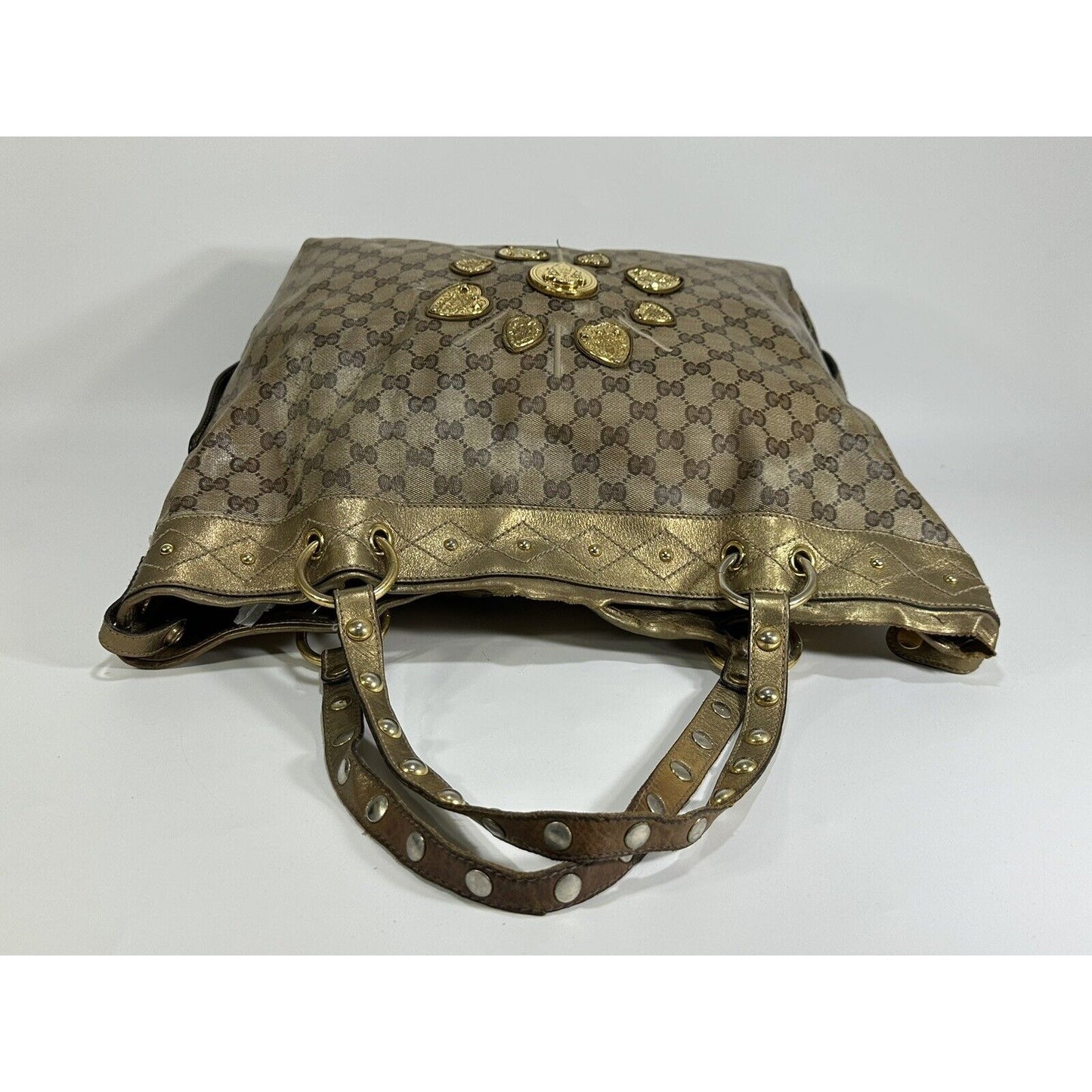 Gucci Babouska Hysteria ~ GG Monogram Crystal Coated Large Tote Bag ****READ***