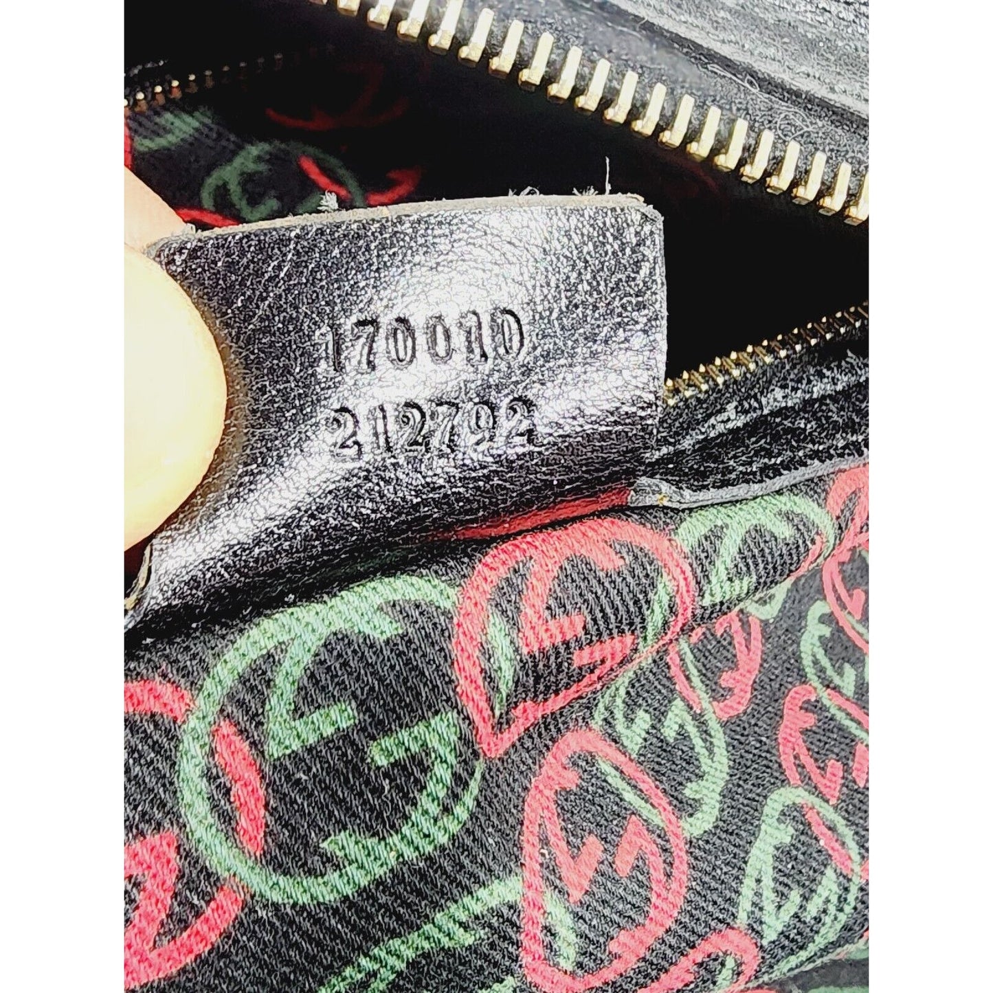 Gucci Britt ~ Black Leather Satchel Bag ~ Double G ~ 170010 ~ 15" x 9" x 6"
