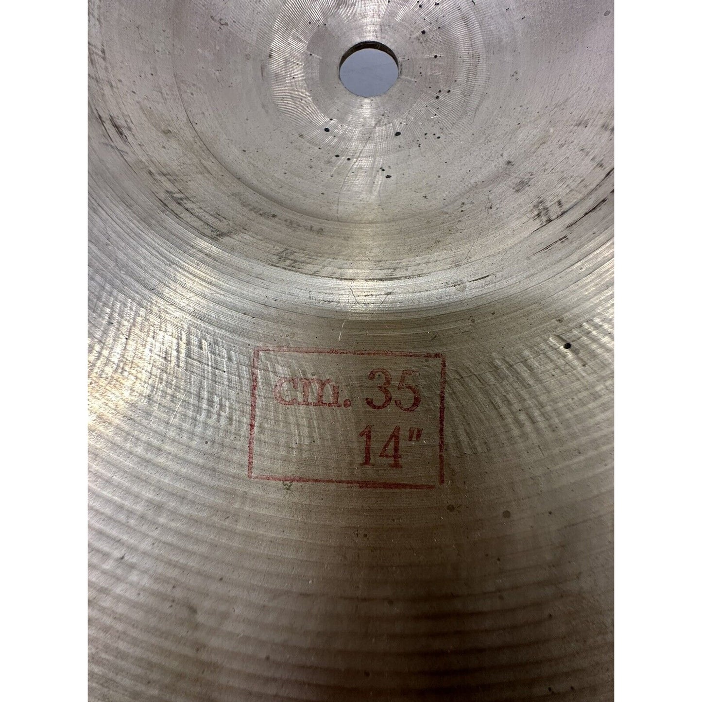 Vintage Sonor by Tosco 14in Hi-Hat Cymbal ~ Bottom Only ~ RARE